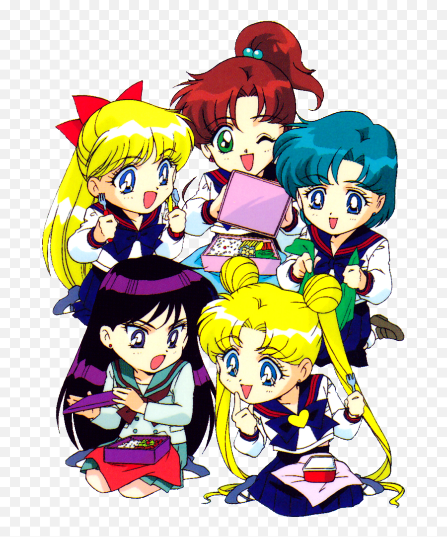Download Serena Tsukino Ami Mizuno - Sailor Moon Y Toxido Max Emoji,Sailor Moon Emoji