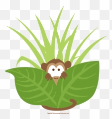 Monkey Peeking Out Pixels - Peeking Monkey Clipart Emoji,Peeking Emoji