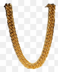 Gold Heavy Miami Cuban Link Chain - Cuban Link Chain Png Emoji,Cuban Emoji