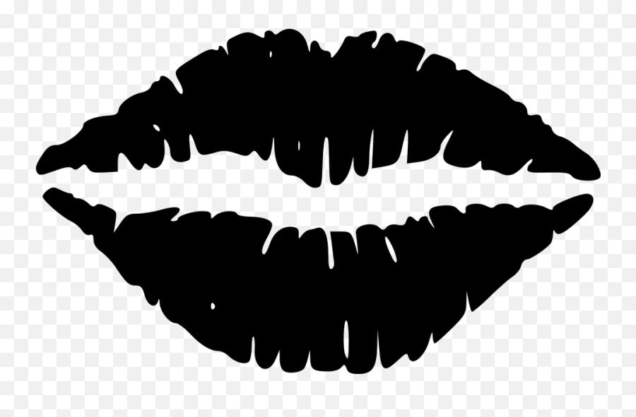 Kiss Lips Lipstick - Lips Clip Art Emoji,Kissing Face Emoji