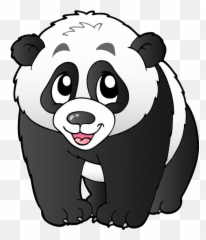 Panda Clipart Pdf - Transparent Background Emoji