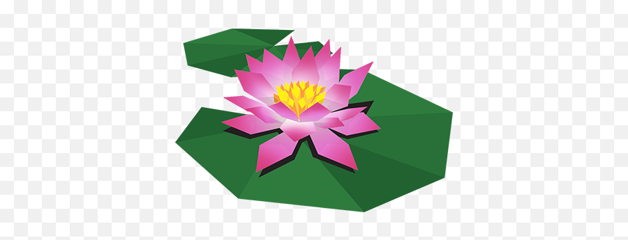 Illustration For Hellopop - Water Lily Emoji,Lotus Flower Emoji