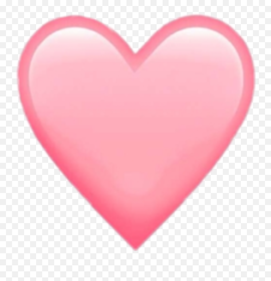 Heart Emoji Emojis Heartemoji Background Pink Pinkheart - Light Pink Heart Emoji,Emoji Heart