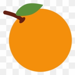 Twemoji 1f34a - Tangerine Emoji,Twemoji