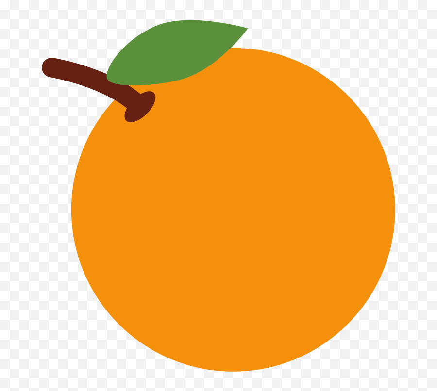 Twemoji 1f34a - Tangerine Emoji,Twemoji