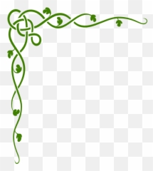 Green Celtic Vine Clip Art At Clkercom - Vines Clipart Emoji