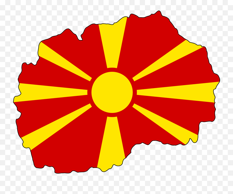 Map Flag Macedonia Macedonian Country - Macedonia Flag Country Emoji,Northern Ireland Flag Emoji
