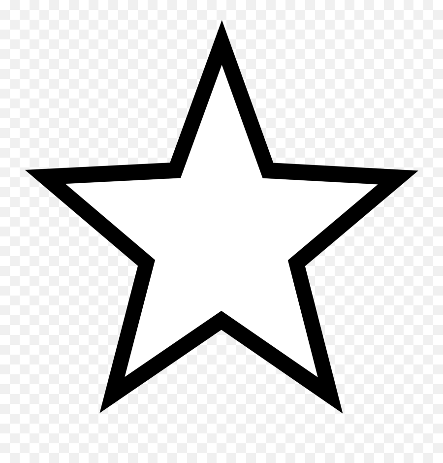 5 White Stars Transparent Png Clipart - White Star Transparent Background Emoji,Empty Star Emoji