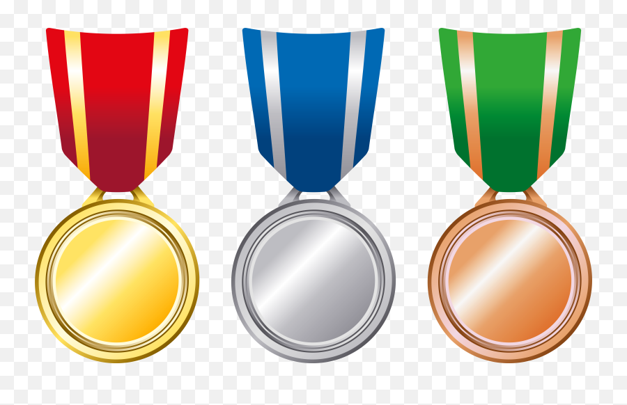 Bronze Clipart Golden Medal Emoji,Silver Medal Emoji
