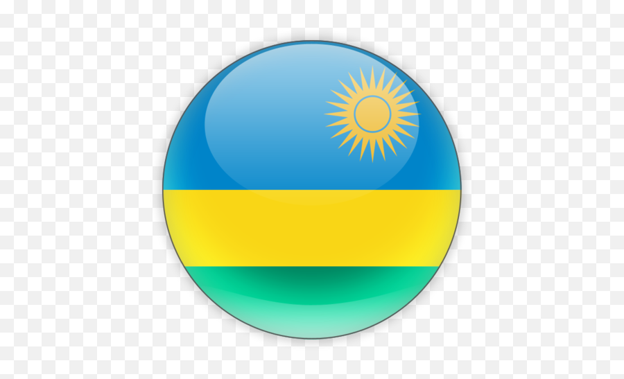 Easiest Rwanda Flag 1000 - Rwanda Flag Circle Png Emoji,Rwanda Flag Emoji