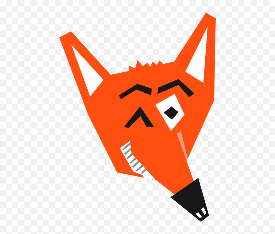 Smiley Fox Drawing Transparent Clip Art - Fox Smart Emoji,Fox Emoticons