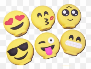 Smiley Emoji 8800mah Power Bank - Smiley,Power Emoji