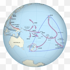 Polynesian Migration - Map Emoji