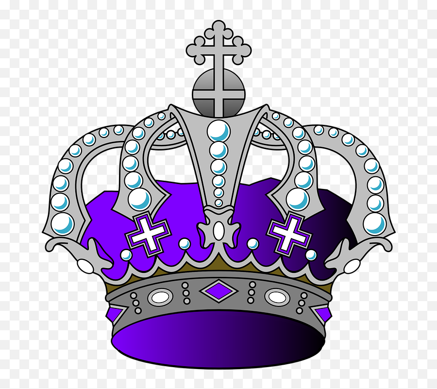 Crown King Royal - Mardi Gras Crown Clip Art Emoji,Queen Crown Emoji