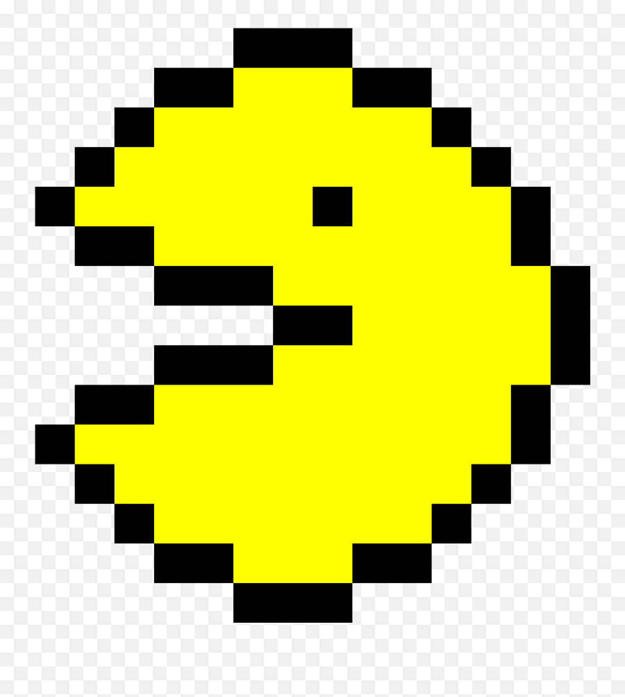 Pac - Pacman Pixel Png Emoji,Time Emoticon