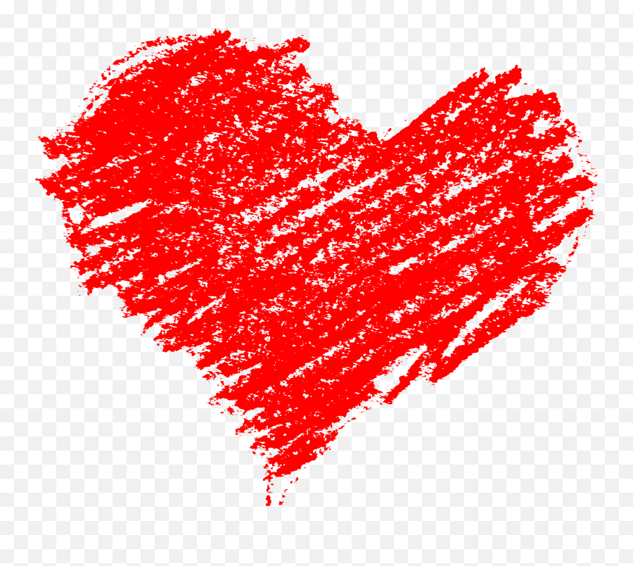 Crayon Heart Transparent Png Clipart - Crayon Heart Transparent Background Emoji,Red Crayon Emoji