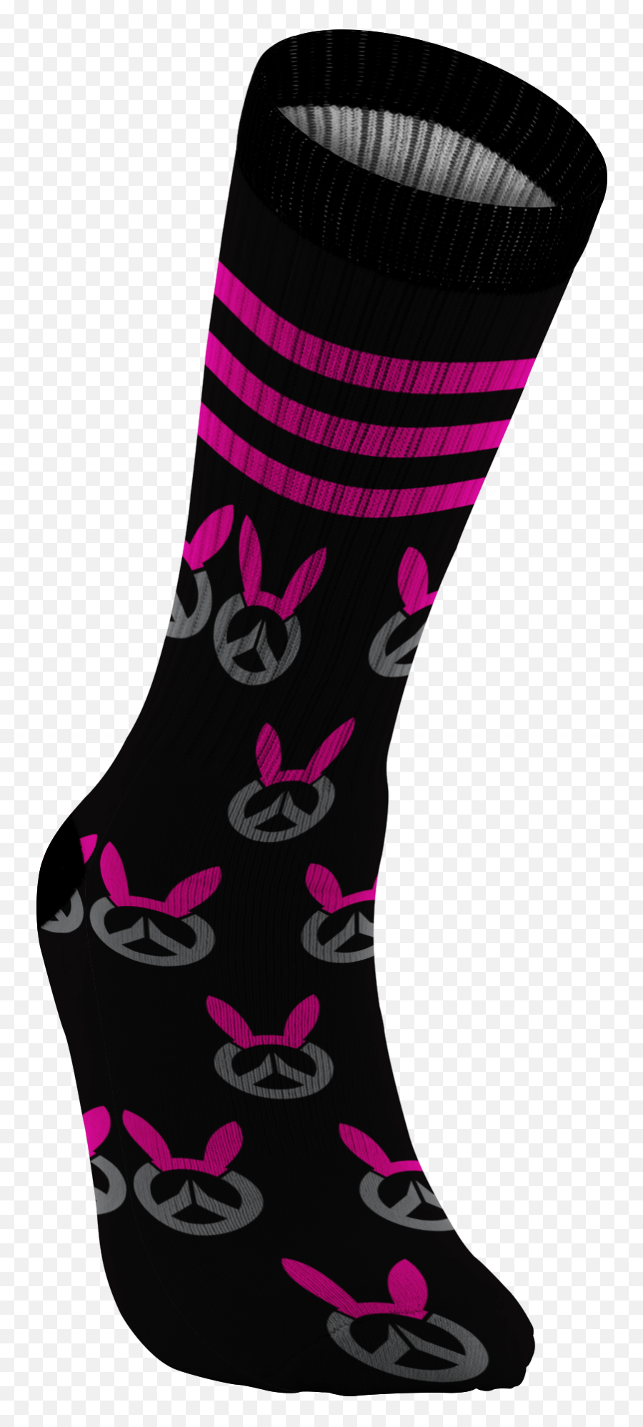 Va Bunny Logo Socks Clipart - Large Size Png Image Pikpng Sock Emoji,Emoji Socks