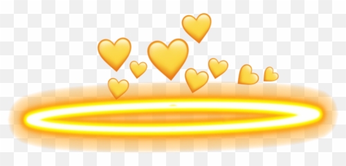 Angela Red Spiral Aesthetic Crown Taç Grid Wings Rainbo - Yellow Halo Aesthetic Png Emoji,Spiral Emoji