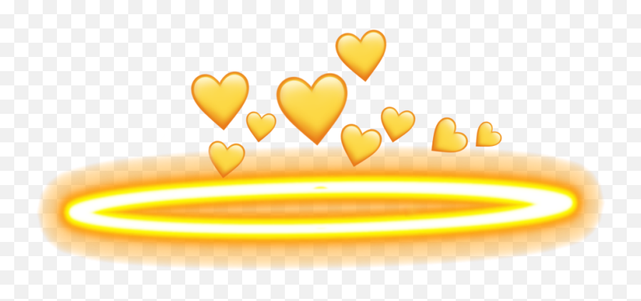 Angela Red Spiral Aesthetic Crown Taç Grid Wings Rainbo - Yellow Halo Aesthetic Png Emoji,Spiral Emoji