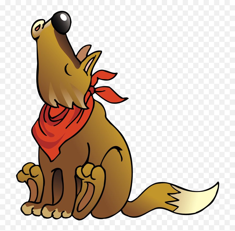 Coyote Clipart Free - Coyote Clip Art Emoji,Coyote Emoji