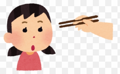 Do Not Point At Someone By Chopsticks - Pointing Emoji