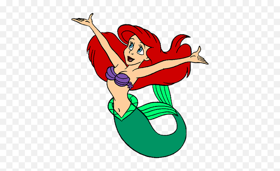 Little Mermaid Clipart - Ariel Little Mermaid Clipart Emoji,Little Mermaid Emoji