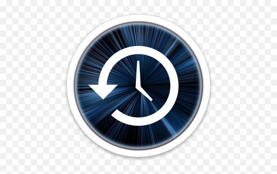 Time Machine Icon Orb Os X Iconset Osullivanluke - Time Machine Apple Logo Emoji,Orb Emoji