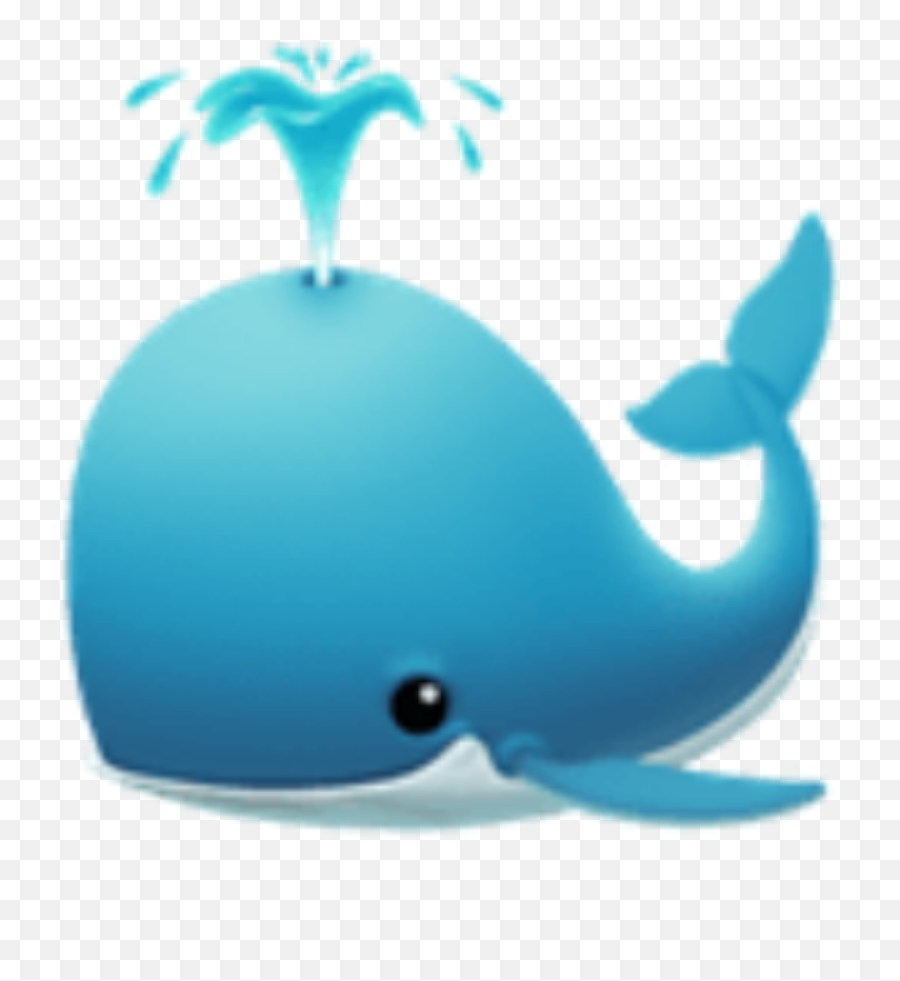 Whale Whales Cute Blue Water Emoji Imoji Applemoji - Ios Bee Emoji,Whale Emoji