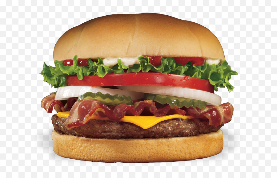 Hamburger Dairy Queen Cheeseburger Chicken Sandwich Bacon - Transparent Transparent Background Burger Png Emoji,Burger Emoji Png