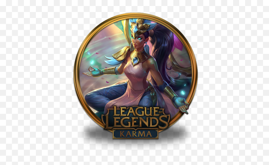 Karma Lotus Icon League Of Legends Gold Border Iconset - Order Of The Lotus Karma Emoji,Karma Emoji