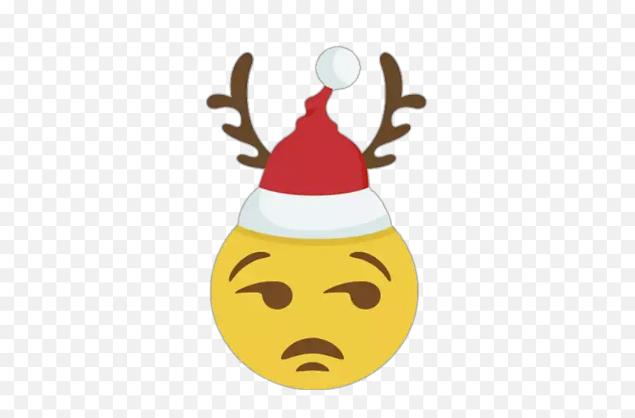 Emojis Navideños Whatsapp - Clip Art Emoji,Deer Emojis