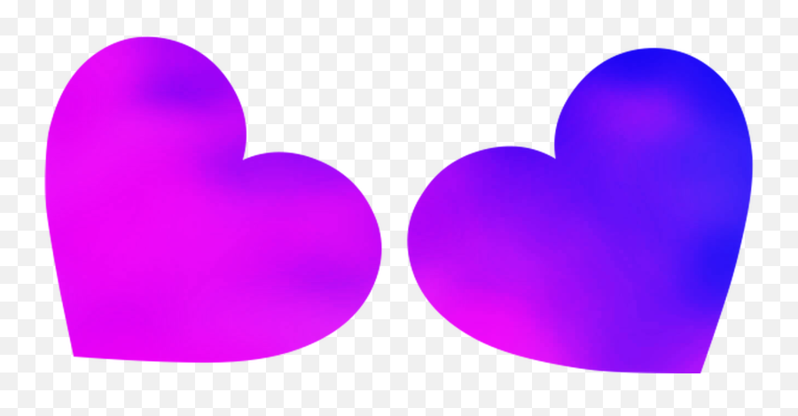 Download Product Design Purple Heart - Blue And Purple Heart Purple Hd Hearts Emoji,Blue Heart Emoji Pillow
