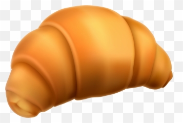 Croissant Clip Art Png Transparent Png - Transparent Background Pastries Clipart Emoji,Croissant Emoji