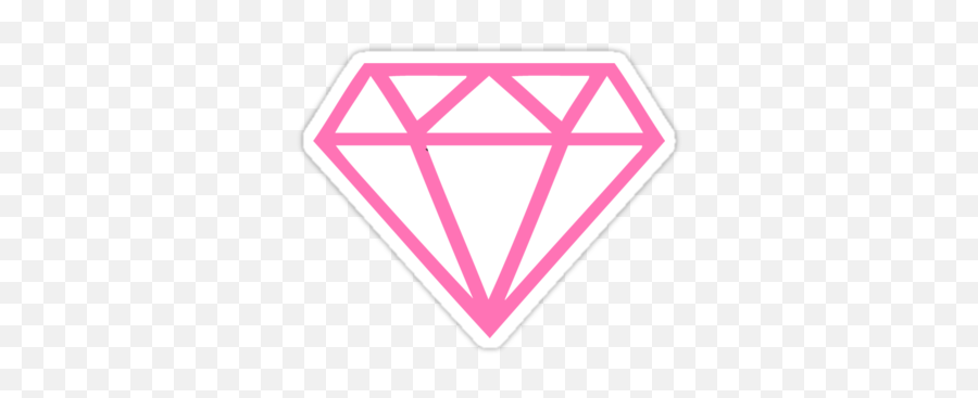Pink Diamond Sticker - Pink Diamond Stickers Emoji,Diamond Emoticon