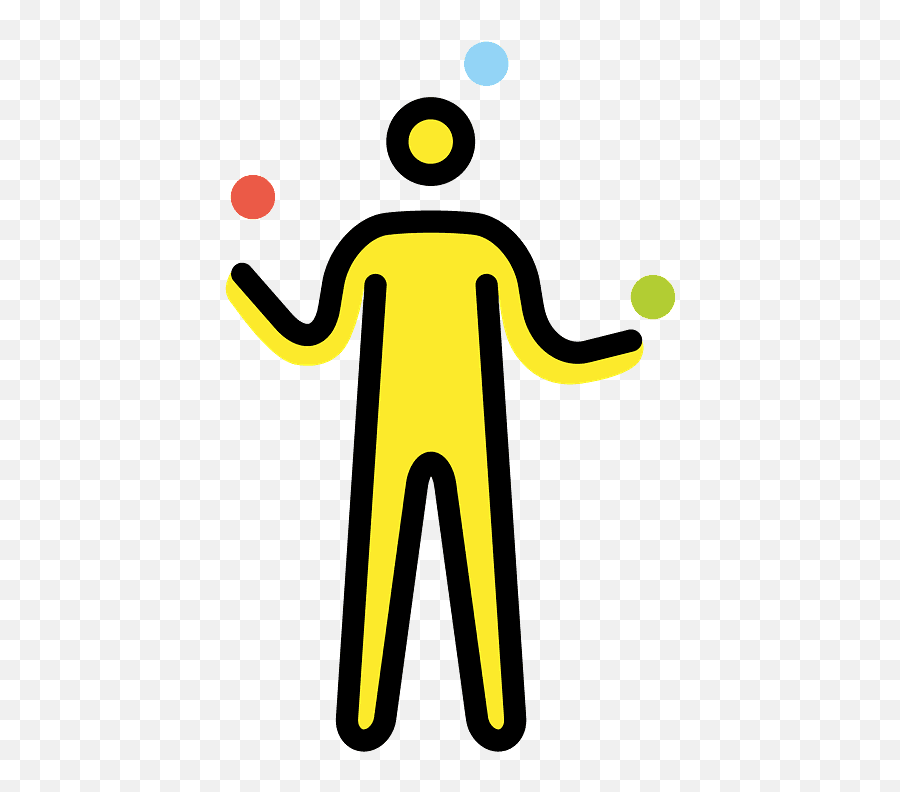 Person Juggling Emoji Clipart - Openmoji,Unicode 7.0 Emoji