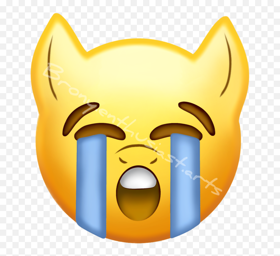 Brony - Cartoon Emoji,Sobbing Emoji