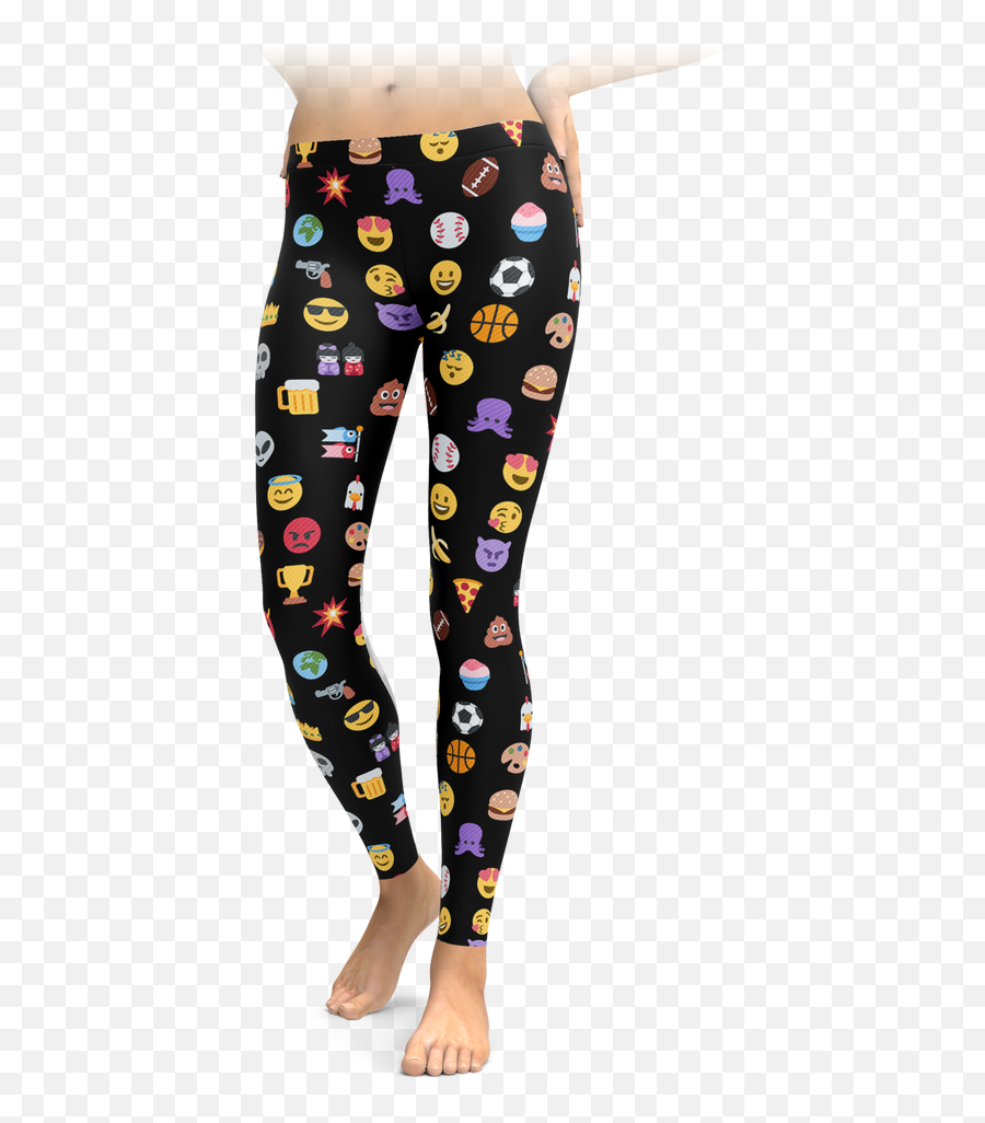 Emoji Leggings - Leggings,Emoji Pajama Shorts