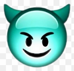Transparent Devil Emoji Background -