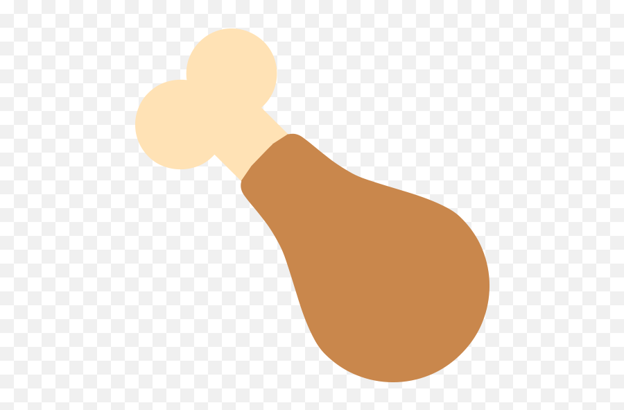 Poultry Leg Emoji For Facebook Email Sms - Chicken Leg Emoji,Syringe Emoji