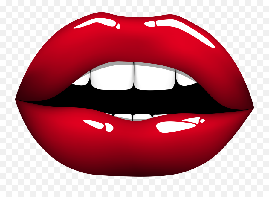 Emoji Clipart Lip Emoji Lip Transparent Free For Download - Lips Png Transparent,Lip Emoji
