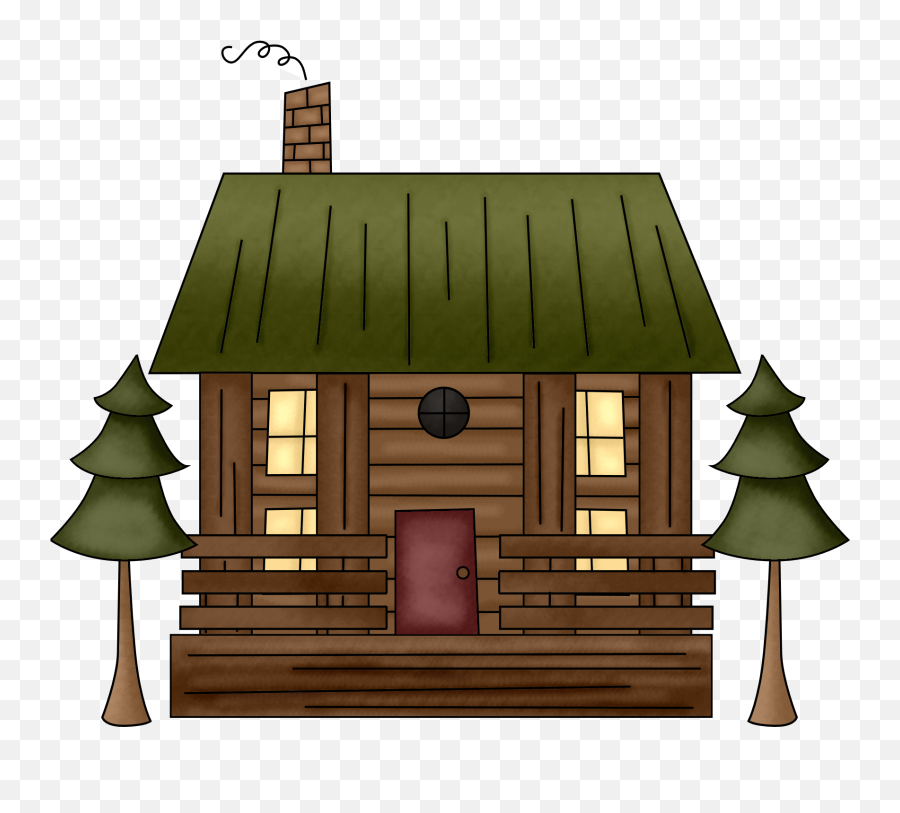 Cabin Clipart 3 - Log Cabin Clipart Emoji,Cabin Emoji