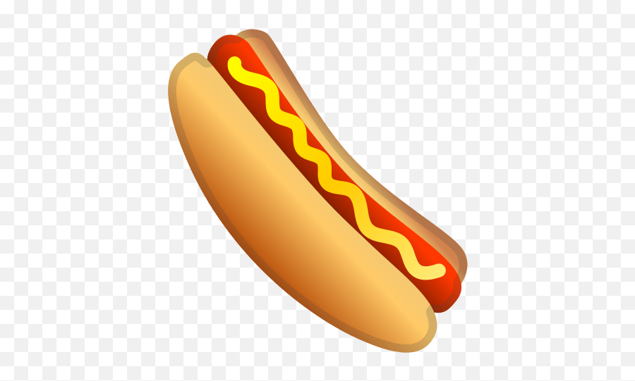 Hot Dog Emoji Meaning With Pictures - Hot Dog Emoji,Meat Emoji