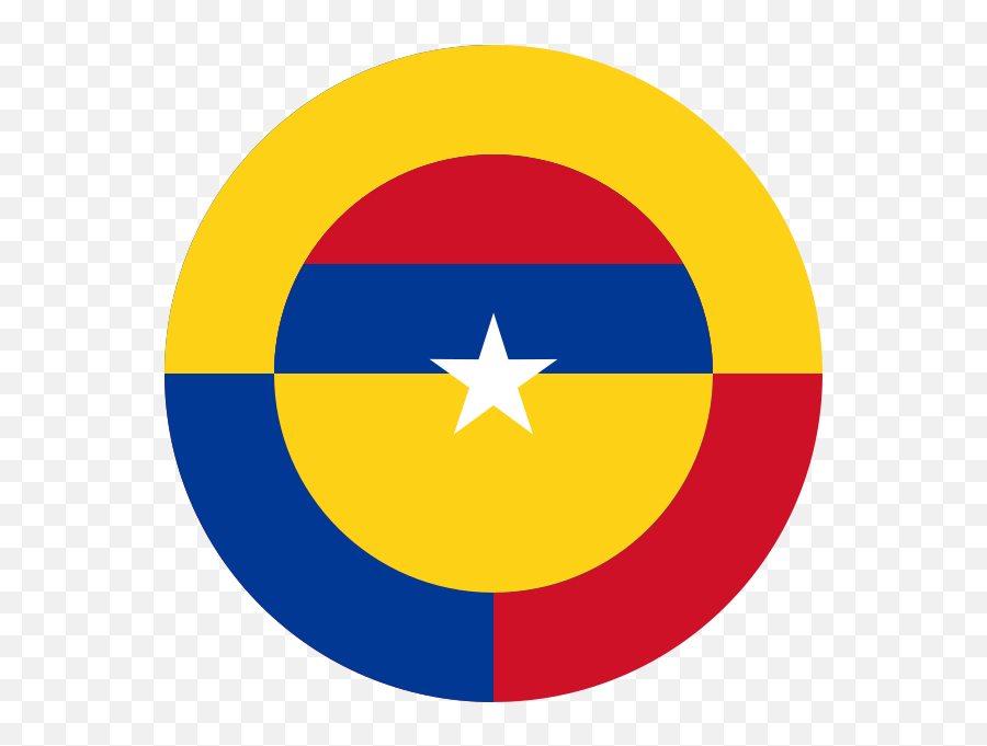 Roundel Colombia - Colombia Air Force Logo Emoji,Bandera De Colombia Emoji