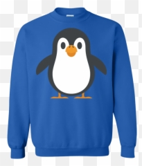Penguin Emoji Sweatshirt - Jeep Sweaters,Emoji Penguin