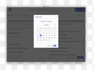 Desktop Esteem Surfer 2 - Screenshot Emoji,Power Emoji