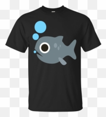 Fish Blowing Bubbles Emoji T,Fish Emoji Transparent