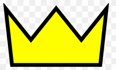 Crown Gold King Queen Yellow - Simple Clipart Emoji