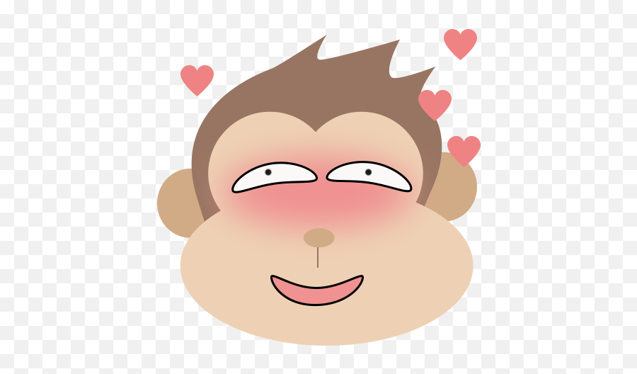 Mr - Facial Expression Emoji,Monkey Emoticon Facebook