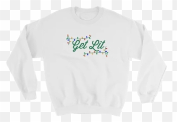 Get Lit Sweatshirt - The VinePair Store Emoji