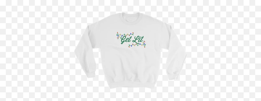 Get Lit Sweatshirt - The Vinepair Store Emoji,Lit Emoji